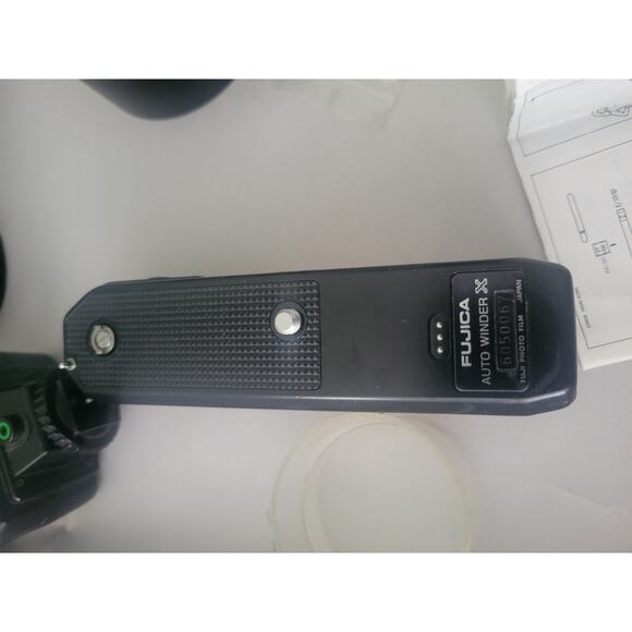 Fuji AX Multi Program Camera, Tamron lenses, smart cord, rewinder, flash. - Picture 2 of 16